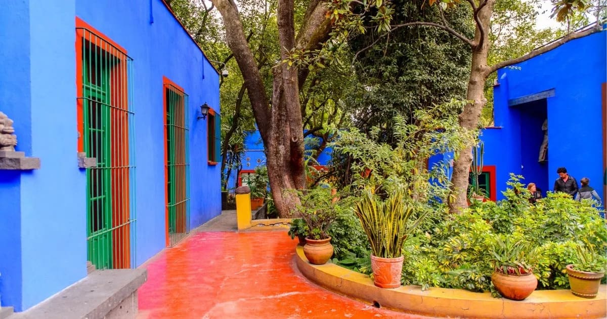 Casa Azul, Frida Khalo's former house and museum<br />
