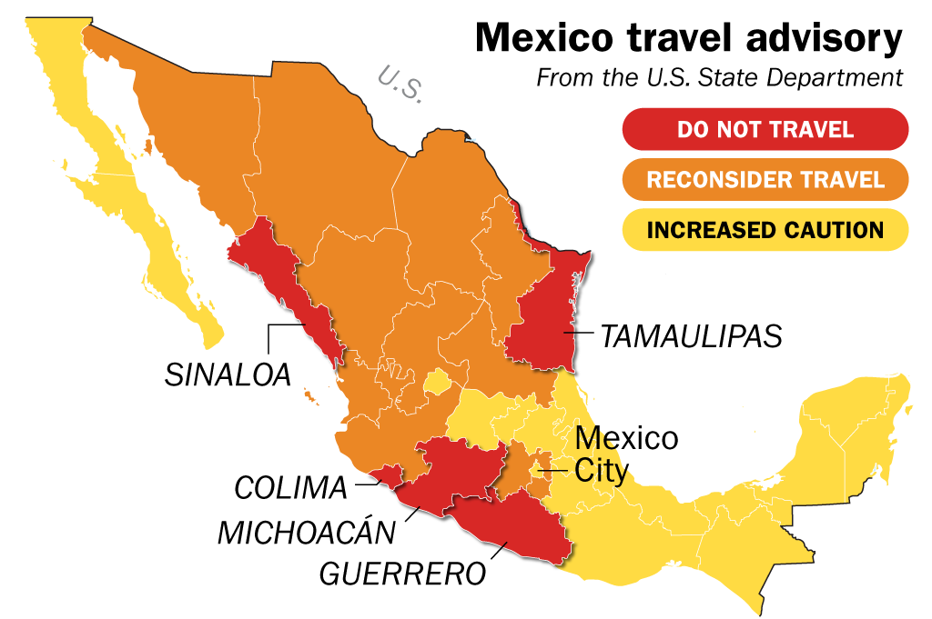 Mexico risk map
