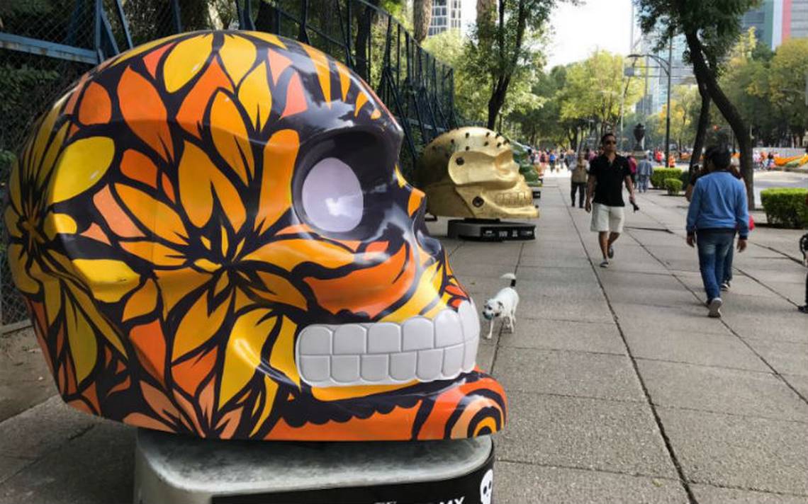 Mexican Skulls exhibition in Mexico City
